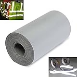 KINGSO Fabric Reflective Safety Tape Vest Trim Strip Sew, Gray