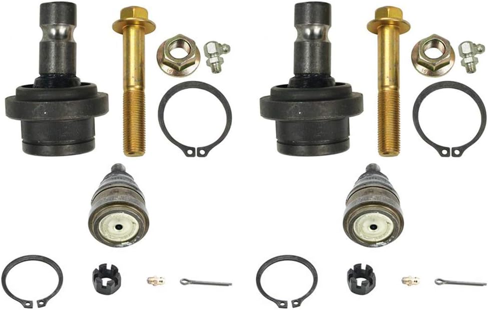 AutoDN New Front Upper and Lower Ball Joints for Nissan