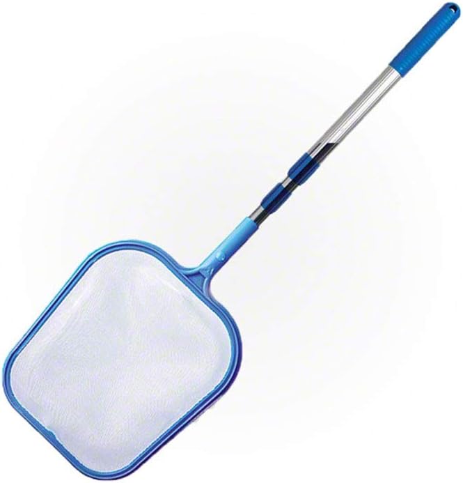 Swimline 8051SL Leaf Skimmer with 48" Adjustable Aluminum Telescopic Pole : Swimming Pool Skimmers : Garden & Outdoor