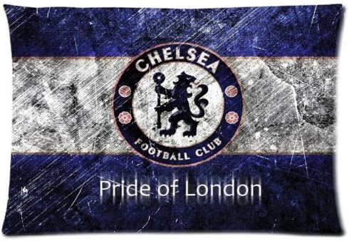 Custom Chelsea Football Club Pillowcase 20"x30" Pillow Protector Cover WPC-5061