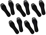 5 Pairs of Wetness and Odor Absorbing Activated Charcoal Shoe Insoles to Naturally Kill Off Smelly Cause