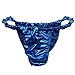 YiZYiF Men's Faux Leather Wetlook Briefs Underwear PVC Bikini Swimwear