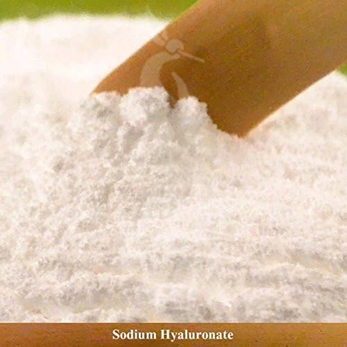 Sodium Hyaluronate Serum Powder (Food Grade), Hyaluronic Acid for Eyes, Skin, Anti-Ageing Moisturizer (25 Grams)