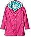Hatley Girls' Fuchsia Daisies Splash Jacket