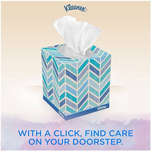 Kleenex 715821386393 Everyday Facial 160 Tissues Per Flat Box, Pack of 6, kkkkk - Thumbnail 4