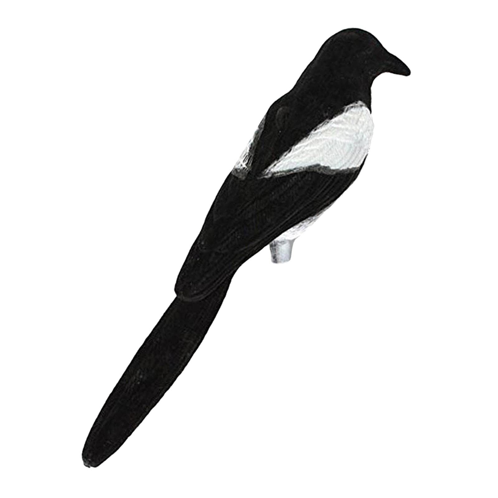 F Fityle Hunting Flocking Magpie Decoy Bird Decoy Garden Ornament Statue