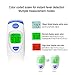 Thermometer For Fever Digital Medical Infrared Forehead and Ear Thermometer Professional Suitable for Baby, Infants, Toddlers, Adults, Objects and Ambient with more Accurate (Blue)