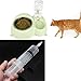 Mrinb Pet Feeder Cat Dog Bird Rat Rabbit Plastic Needleless Reusable Injector Measuring Watering Supplies, 100mlthumb 3