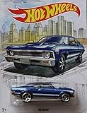 Detroit MUscle HOT Wheels Walmart Exclusive Blue '68 NOVA DIE-CAST, WAL-MART Exclusive 1968 Chevy NOVA