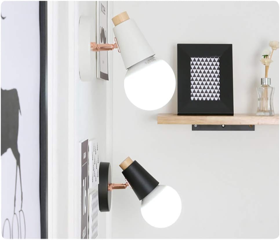 aplique pared led redondo bola