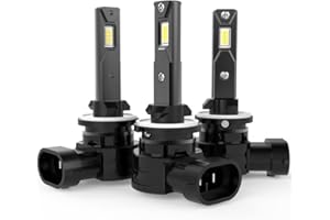 CHOPDARK 4010253 34901-HR6-A60 881 886 LED Bulbs 30000LM 6500K Compatible with 2017 2018 2019 2020 2021 2022 2023 2024 Polaris Sportsman 450 570 850 1000 XP, Plug and Play, 889 894 896 898 Fog Ligh, 3 bulbs