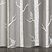 Lush Decor Bird on The Tree Shower Curtain, 72