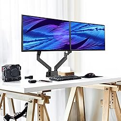 AVLT Dual 17"-35" Monitor Arm Desk Mount fits Two