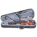 Mendini by Cecilio 16-Inch Solid Wood Violin Set for Beginners - Hand Carved Acoustic Viola Kit - Fiddle Set with Hard Case, Bow, Rosin, Bridge and Extra Strings (Satin Antique)