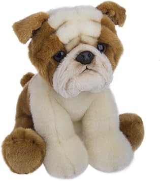 Ganz Heritage Coll. - Perro de peluche para bebé y niña, diseño de bulldog: Amazon.es: Juguetes y juegos