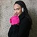 Multi Mitt Fingerless Gloves With Adjustable Top & Cell Phone Pocket (Black)