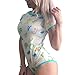 Littleforbig Adult Baby & Diaper Lover (ABDL) Button Crotch Romper Onesie - Giraffe and Zoo Animals Pattern