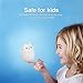 Baby Night Light, Elfeland Remote Control Cute LED Kitty Light Portable Cartoon Silicone Cat Lamp 12+1 Colors / 6 Lighting Modes / Brightness Adjustment / Timing Off for Baby Kids Bedside Nursery