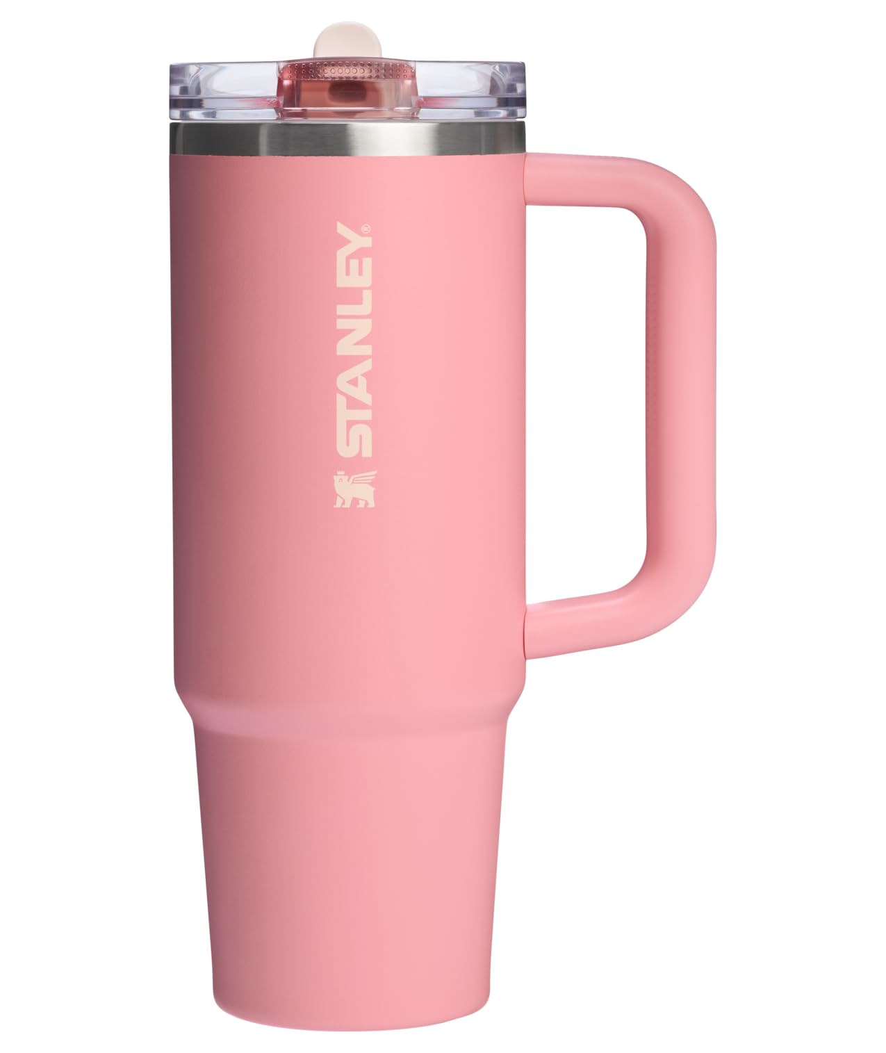 Photo 1 of Stanley Quencher ProTour Flip Straw Tumbler with Leakproof Lid 30 oz | Built-In Straw and Handle | Cup Holder Compatible for Travel | Insulated Stainless Steel Cup | BPA-Free | Pink Mesa