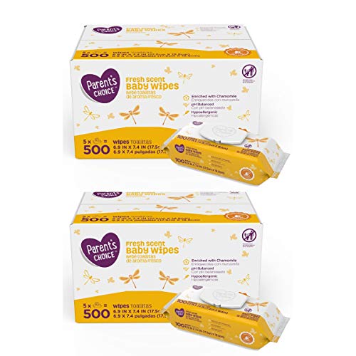 parents choice 500 wipes