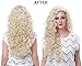 Onedor Long Hair Curly Wavy Full Head Halloween Wigs Cosplay Costume Party Hairpiece (24H613A)