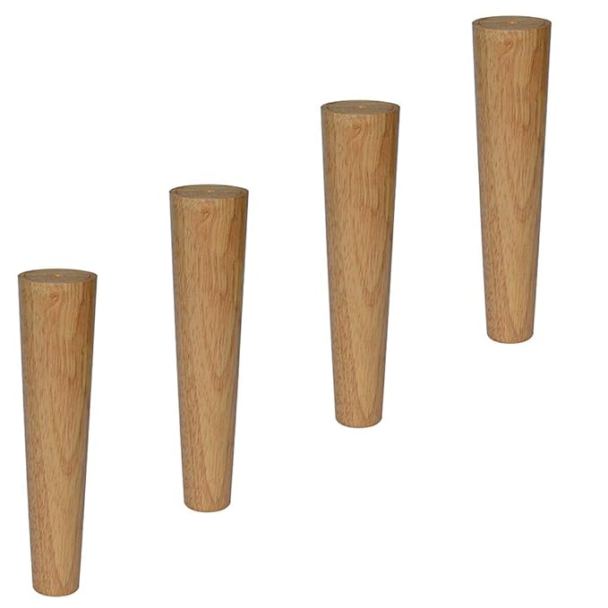 Möbelfüsse Stützfüße aus massivem Holz, der Hauptkörper besteht aus Gummiholz und Wird verwendet, um Sofabeine und andere Hol