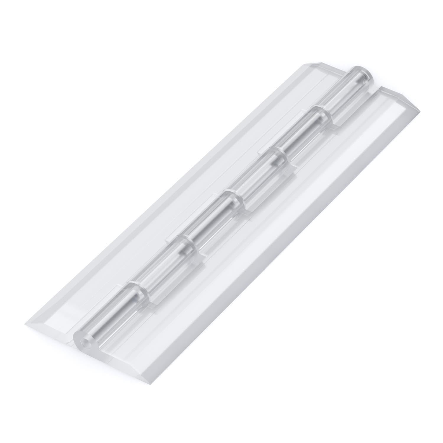 Acrylic Hinge 150mm Clear, Continous Acrylic Piano Hinges,