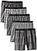 Hanes Ultimate Men's 5-Pack Yarn Dye Exposed Waistband Boxer-(Colors May Vary)