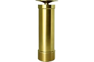 ACBSUSU Brass Fountain Nozzle Heads, Adjustable Pond Fountain Nozzle, Suitable For Ponds, Gardens And Courtyards B-N-8 (G 1.5")