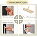 SavinaFoam Weather Stripping Anti-Collision for Doors and Windows 52 Ft Long Self Adhesive 4 Seals - Soundproofing Door Seal, Air Conditioner Seal - D Type – Brown