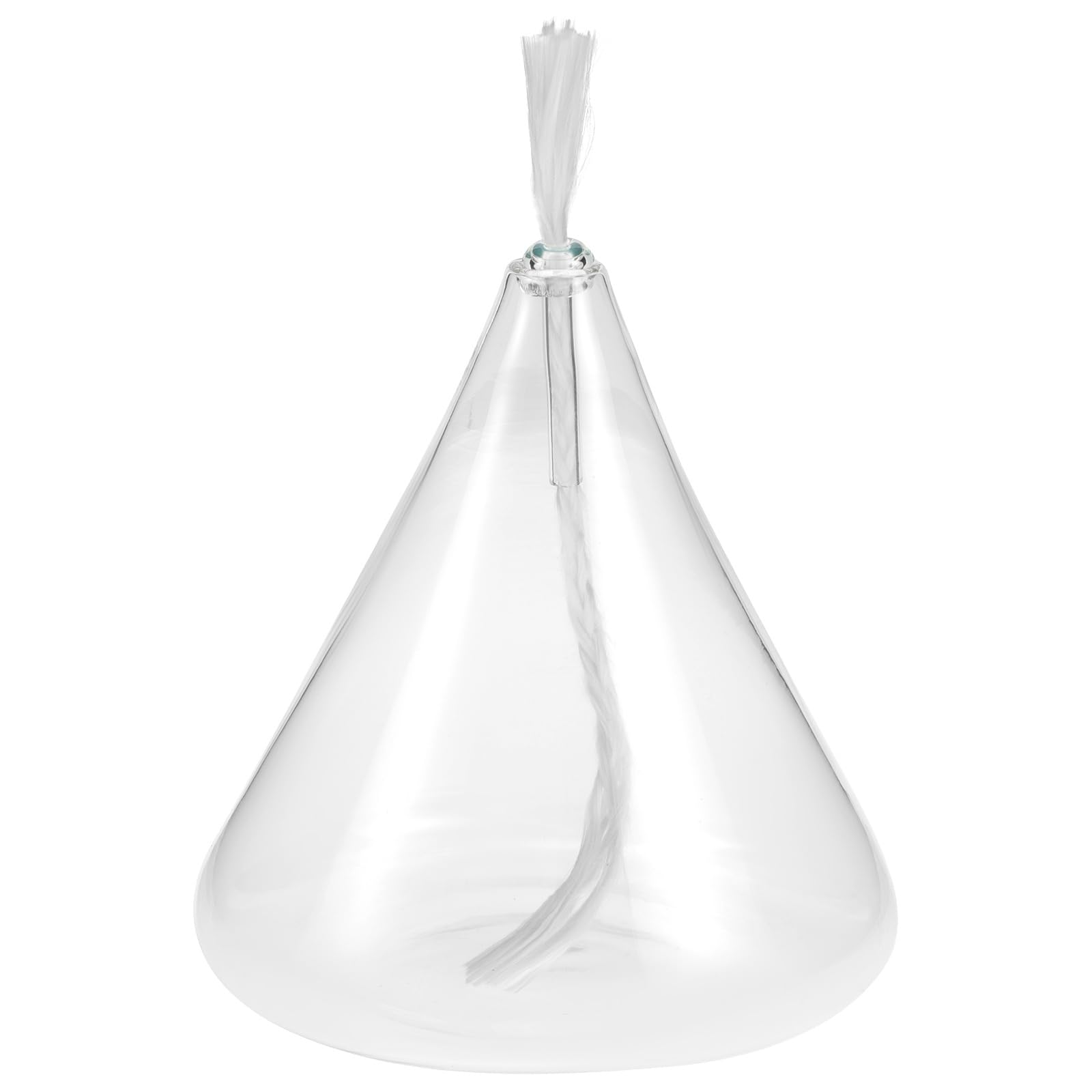 IMIKEYA Glass Candle Holder Clear Glass Oil Lamps Refillable Oil Candles Unscented Tealight s Refillable Long Burning Tea Lights Clear Ornaments Light Ball Tent