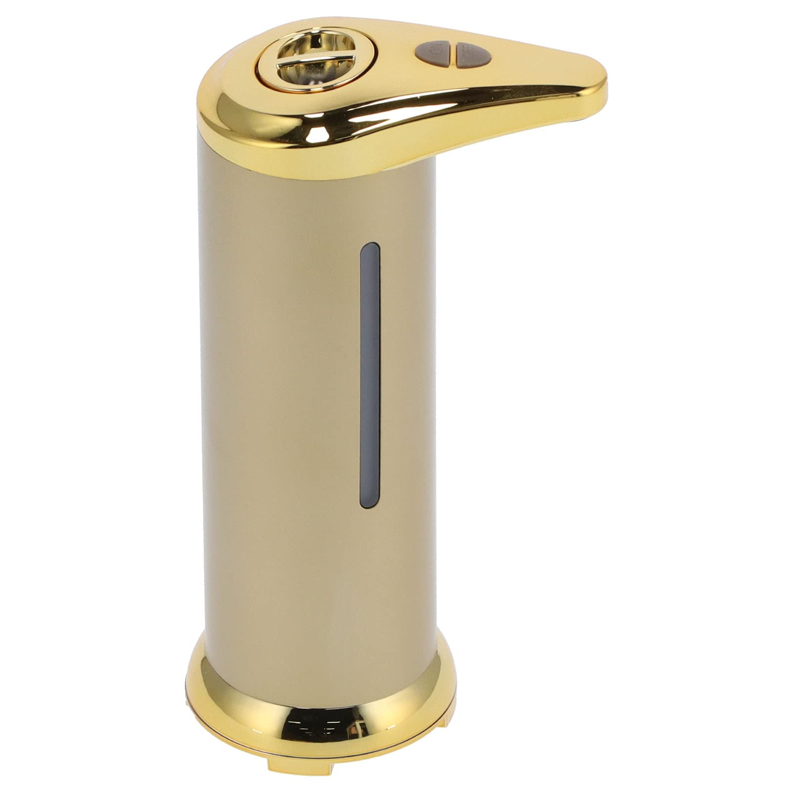 Photo 1 of Touchless Infrared Sensor Dispenser, Touchless Battery Soap Dispenser 250ml Electric Automatic Soap Dispenser Sensor Hand Soap Dispenser for Home Bathroom (Gold)