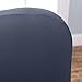 Lucia Collection Basic Strapless Slipcover. Form Fit, Slip Resistant, Stylish Furniture Shield / Protector Featuring Lightweight Corduroy Fabric. By Home Fashion Designs Brand. (Chair, Grey)