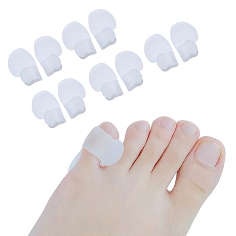 Buy Pinky Toe Splint Protector Gel Little Toe Separator Guards For