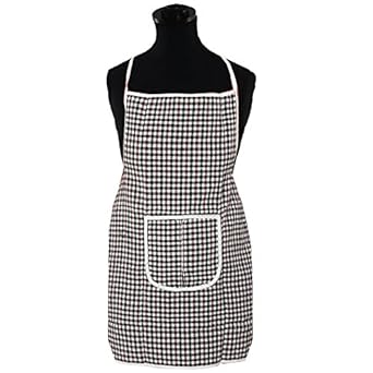 Kuber Industries Cotton Kitchen Apron with Front Pocket Set - Multicolour