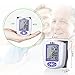 EBL Automatic Wrist Blood Pressure Monitor, Large LCD Display, 4 User Mode with Blood Pressure Cuff and Storage Case - FDA Approved