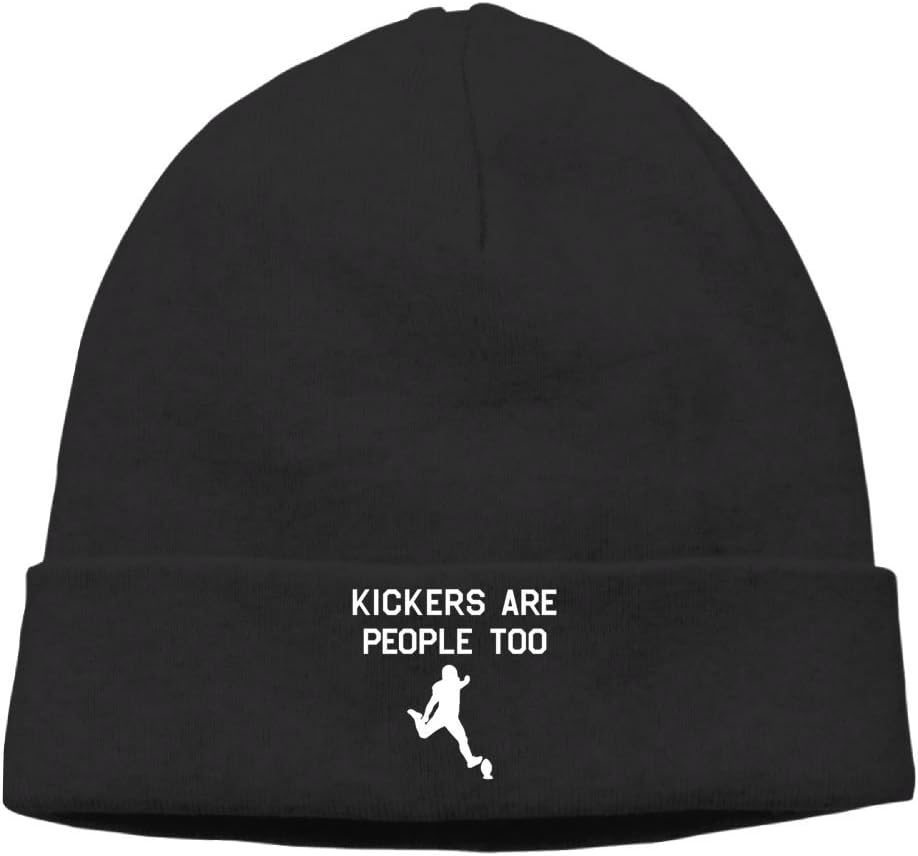 Kaomaoxi Hat Kickers Are People Too Men & Women Knit Hat Wool Beanies Cap For Autumn/Winter