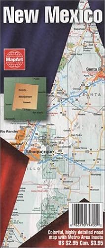 Download Carte routière : New Mexico (en anglais) PDF