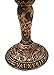 Atlantic Collectibles Norse Mythology Viking Spirit Goddess Valkyrie 7oz Resin Wine Goblet Chalice With Stainless Steel Liner