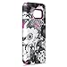 Speck Products Samsung Galaxy S7 Case, CandyShell Inked Case (Vintage Bouquet Grey/Shocking Pink), Protective Case