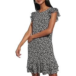 Tommy Hilfiger Flutter Sleeve Sheath Dress