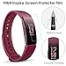 EZCO Compatible Fitbit Inspire Screen Protector (6-Pack), Full Coverage Screen Protector Cover 99% Clear Anti-Bubble Film Compatible Fitbit Inspire Smart Watch