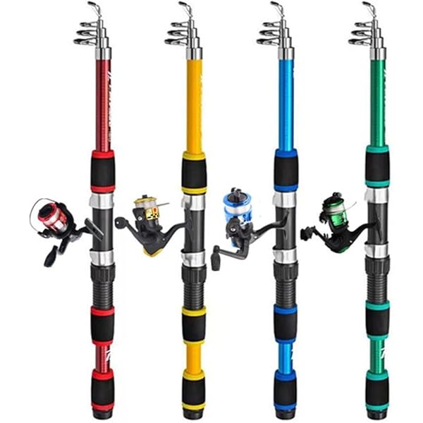 Telescopic Rods Compact Fishing Rod For Hiking River Ultralight