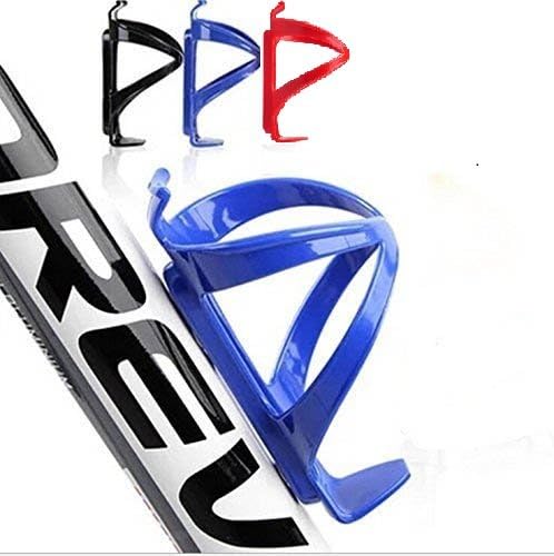 Set of 3 (Black, Red, Blue) Cycling Bike Bicycle Drink Water Bottle Holder Cage Rack