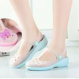 Womens Color Changing Style EVA Garden Clog Shoes Sandals Beach Clogs With Backstrap + Decoration Gift