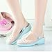 Womens Color Changing Style EVA Garden Clog Shoes Sandals Beach Clogs With Backstrap + Decoration Gift