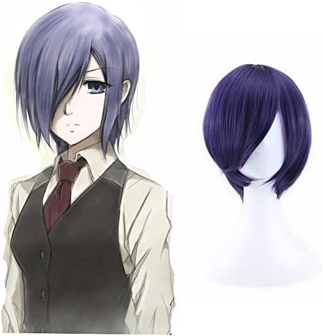 Meditative Rose Tokyo Ghoul Purple Cosplay Anime Wig