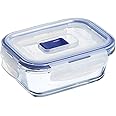 Luminarc Pure Box Active – Airtight Glass Storage Container, Rectangular 0.38 L
