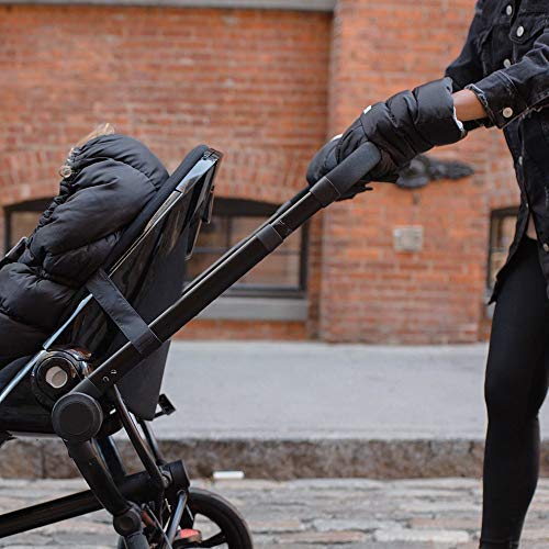 Image 3 - 7 A.M. Enfant Warmmuffs Stroller Gloves with Universal Fit (Black)