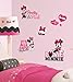 RoomMates Minnie Loves Pink Peel and Stick Wall Decals